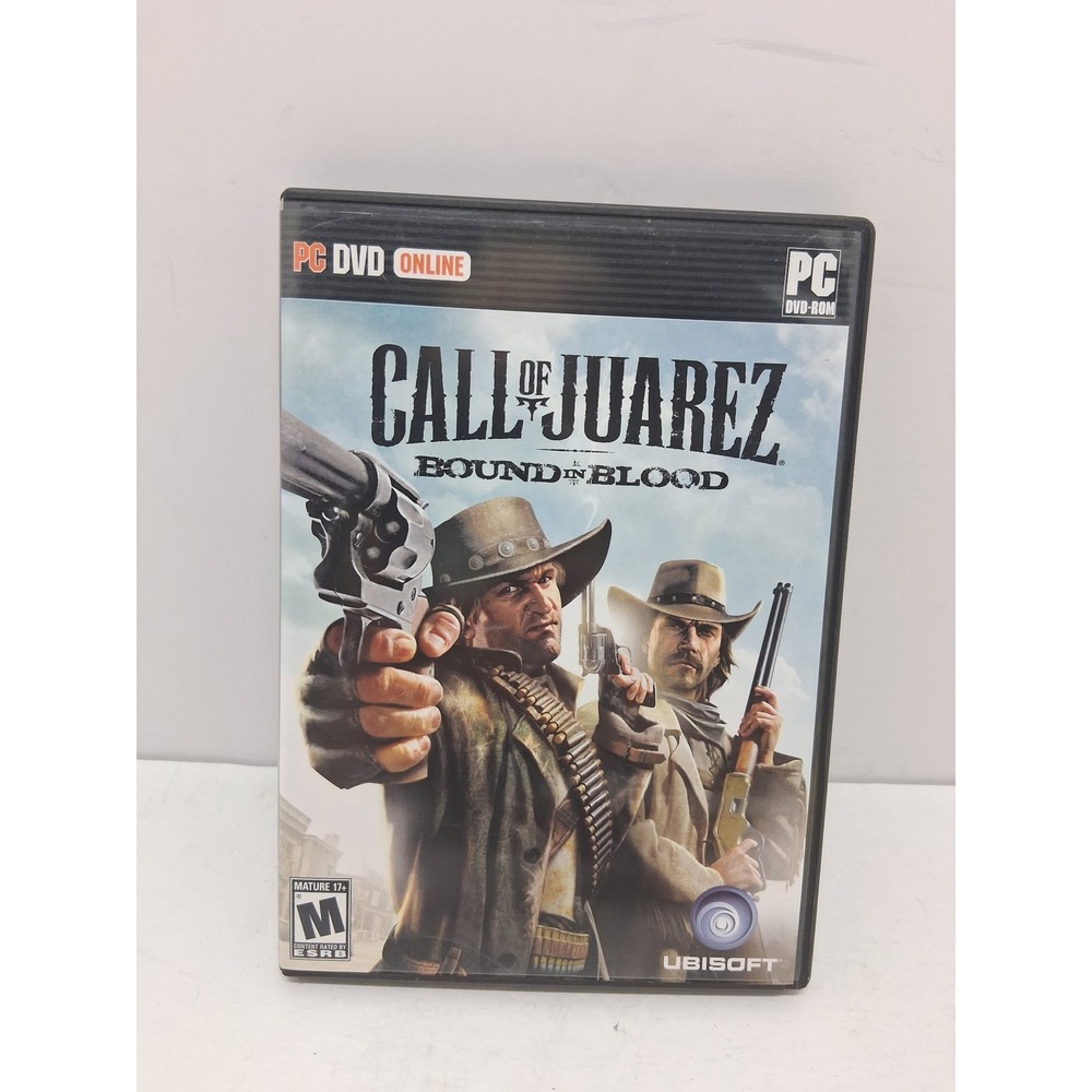 Call of Juarez Bound in Blood PC DVD-ROM Ubisoft Techland Western FPS Game 2009